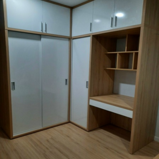Tủ quần áo kèm bàn học